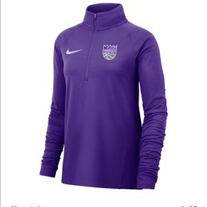 Sacramento Kings Nike Dri-Fit Half-Zip Pullover